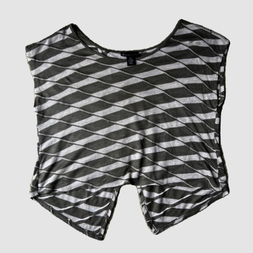 LANE BRYANT Slit Back Top